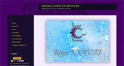 Desktop Screenshot of imperialcourtkentucky.org